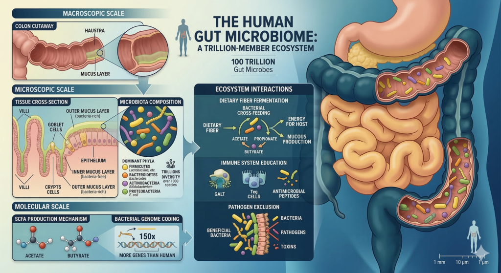 gut microbiome ecosystem bacteria